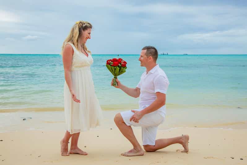 Photoshoot at Mont Choisy Beach